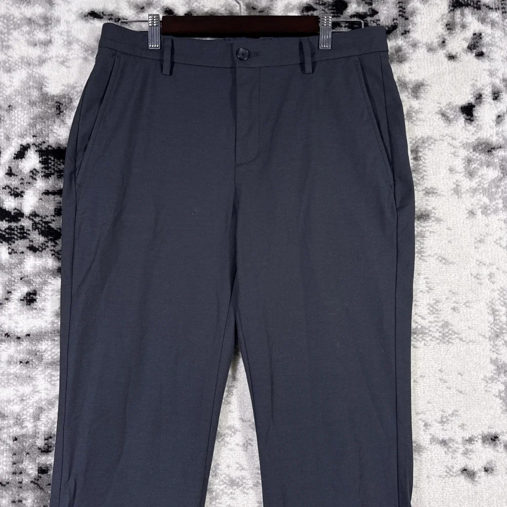 Jos A Bank Pants Mens Size‎ 32x32 Black Traveler Performance Stretch Career